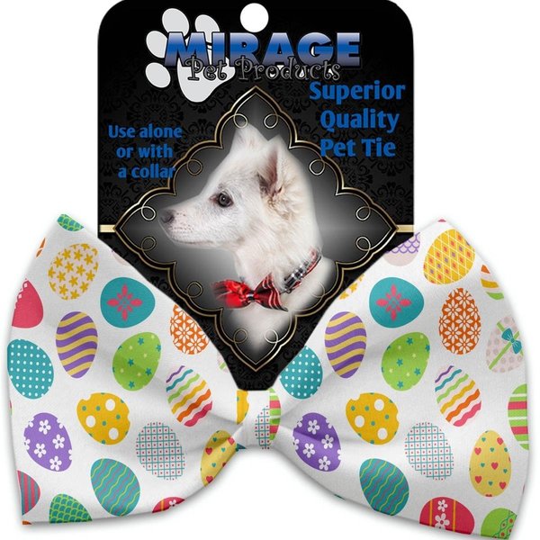 Mirage Pet Products Easter Eggs Pet Bow Tie Collar Accessory with Cloth Hook & Eye 1199-VBT